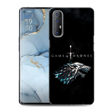 Силиконовый чехол на OPPO Reno3 Pro с принтом Игра Престолов Game Thrones