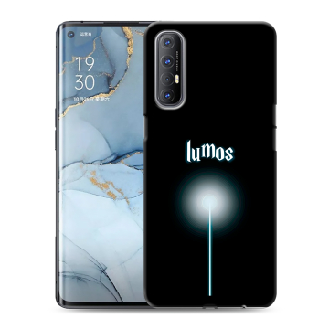 Силиконовый чехол на OPPO Reno3 Pro с принтом Harry Potter Гарри Поттер