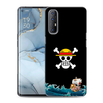 Силиконовый чехол на OPPO Reno3 Pro с принтом One Piece Ван Пис Силиконовый чехол на OPPO Reno3 Pro с принтом One Piece Ван Пис