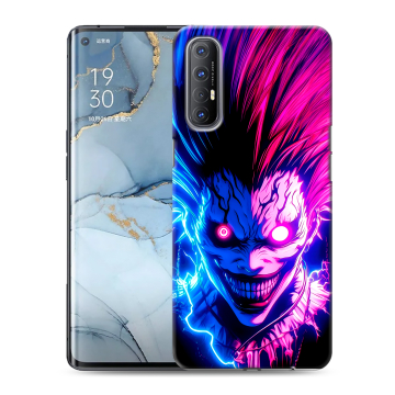 Силиконовый чехол на OPPO Reno3 Pro с принтом Death note Тетрадь смерти