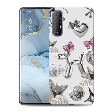 Силиконовый чехол на OPPO Reno3 Pro с принтом Y2K