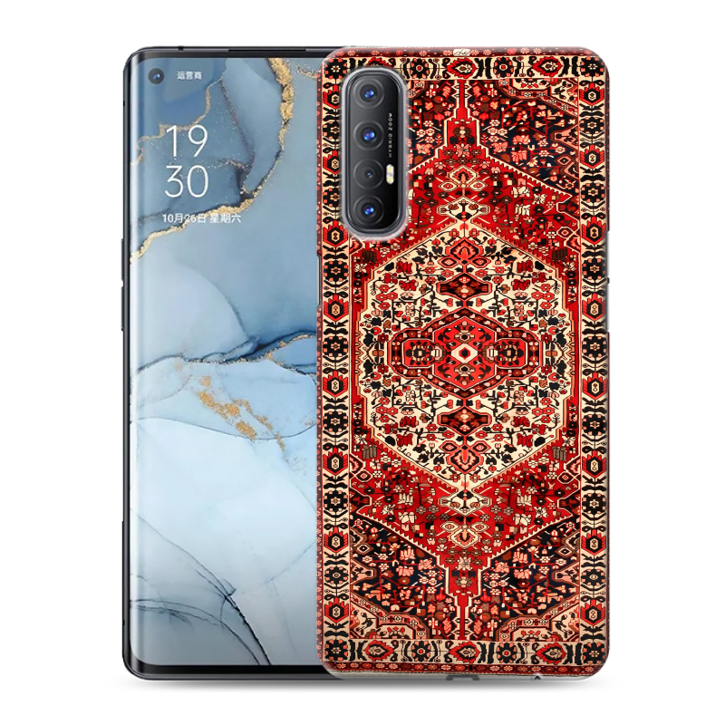 Пластиковый чехол на OPPO Reno3 Pro с принтом Ковер Пластиковый чехол на OPPO Reno3 Pro с принтом Ковер