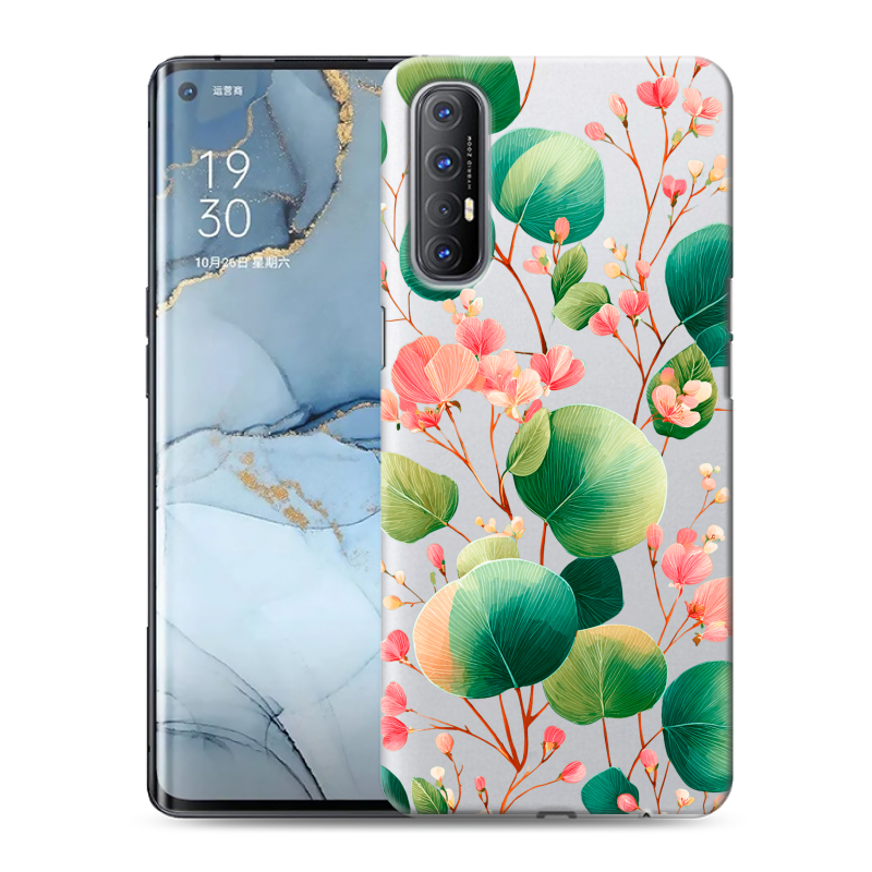 Пластиковый чехол на OPPO Reno3 Pro с принтом женский Пластиковый чехол на OPPO Reno3 Pro с принтом женский