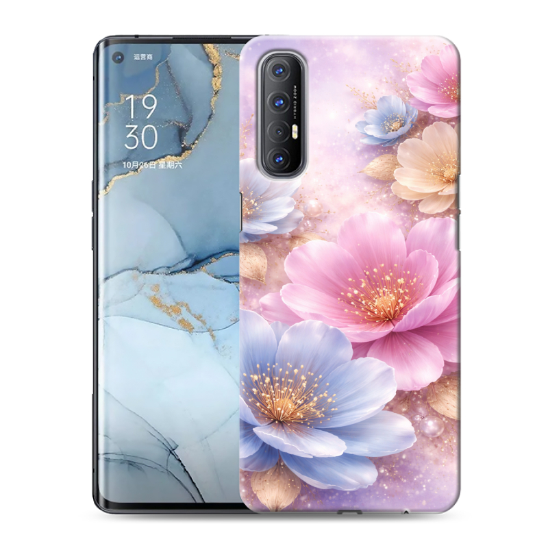 Силиконовый чехол на OPPO Reno3 Pro с принтом женский Силиконовый чехол на OPPO Reno3 Pro с принтом женский