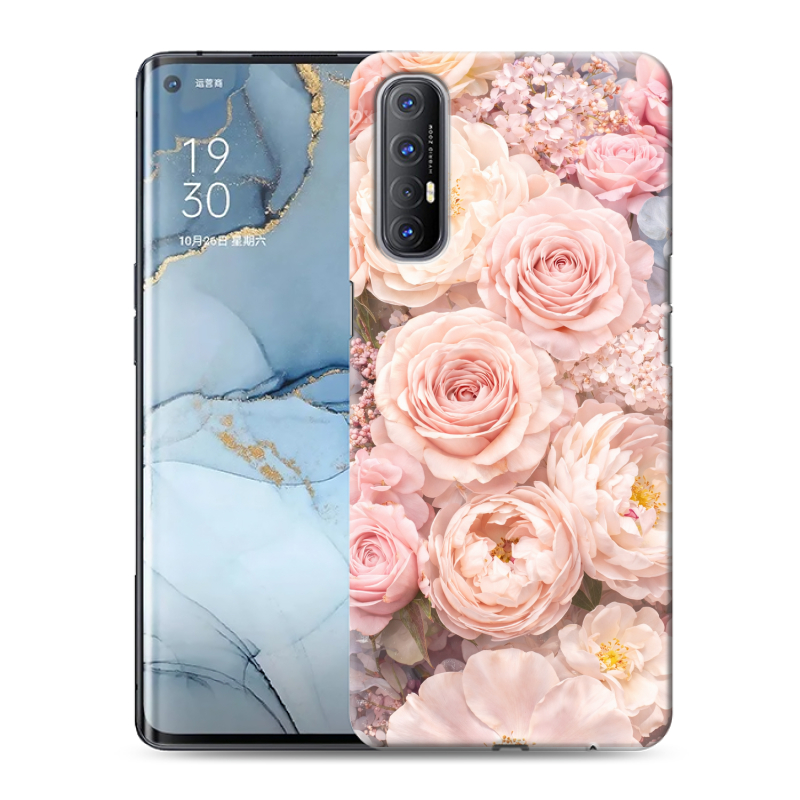 Силиконовый чехол на OPPO Reno3 Pro с принтом женский Силиконовый чехол на OPPO Reno3 Pro с принтом женский