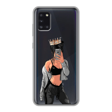 Силиконовый чехол на Samsung Galaxy A31 с принтом Женские принты Силиконовый чехол на Samsung Galaxy A31 с принтом Женские принты