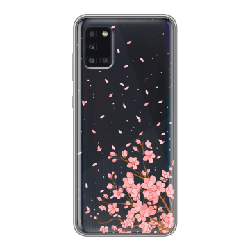 Силиконовый чехол на Samsung Galaxy A31 с принтом Ветка сакуры