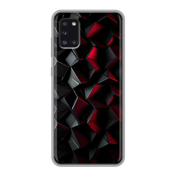 Силиконовый чехол на Samsung Galaxy A31 с принтом Абстракция