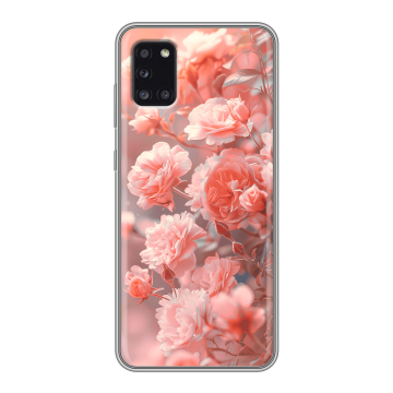 Силиконовый чехол на Samsung Galaxy A31 с принтом Розы цветы