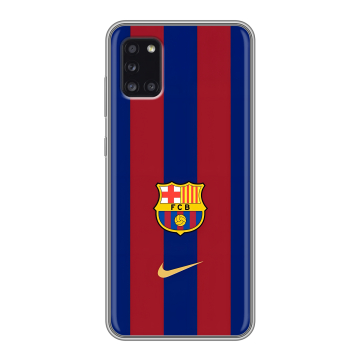 Силиконовый чехол на Samsung Galaxy A31 с принтом Барселона Barcelona