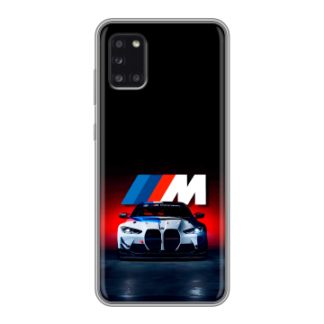 Силиконовый чехол на Samsung Galaxy A31 с принтом БМВ BMW Силиконовый чехол на Samsung Galaxy A31 с принтом БМВ BMW