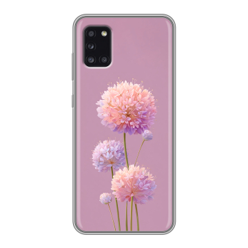 Силиконовый чехол на Samsung Galaxy A31 с принтом Цветы Силиконовый чехол на Samsung Galaxy A31 с принтом Цветы