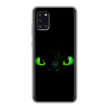 Силиконовый чехол на Samsung Galaxy A31 с принтом Как приручить дракона
