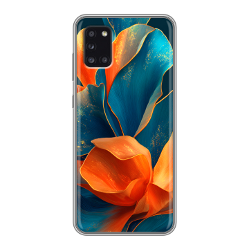 Силиконовый чехол на Samsung Galaxy A31 с принтом Цветы Силиконовый чехол на Samsung Galaxy A31 с принтом Цветы