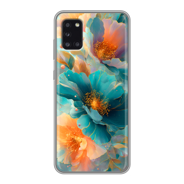 Силиконовый чехол на Samsung Galaxy A31 с принтом Цветы Силиконовый чехол на Samsung Galaxy A31 с принтом Цветы