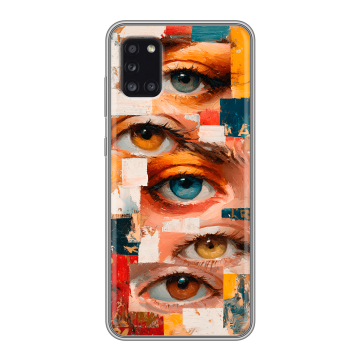 Силиконовый чехол на Samsung Galaxy A31 с принтом Модный принт Силиконовый чехол на Samsung Galaxy A31 с принтом Модный принт