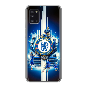 Силиконовый чехол на Samsung Galaxy A31 с принтом Chelsea Челси Силиконовый чехол на Samsung Galaxy A31 с принтом Chelsea Челси