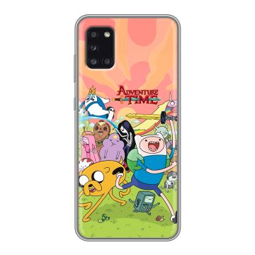 Силиконовый чехол на Samsung Galaxy A31 с принтом Adventure time Время приключений Силиконовый чехол на Samsung Galaxy A31 с принтом Adventure time Время приключений