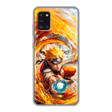 Силиконовый чехол на Samsung Galaxy A31 с принтом Аниме Наруто Naruto