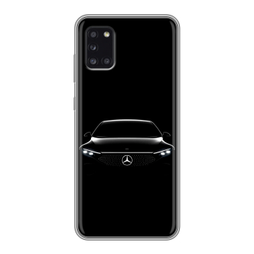 Силиконовый чехол на Samsung Galaxy A31 с принтом Mercedes Мерседес