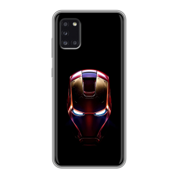Силиконовый чехол на Samsung Galaxy A31 с принтом IronMan Железный человек