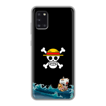 Силиконовый чехол на Samsung Galaxy A31 с принтом One Piece Ван Пис