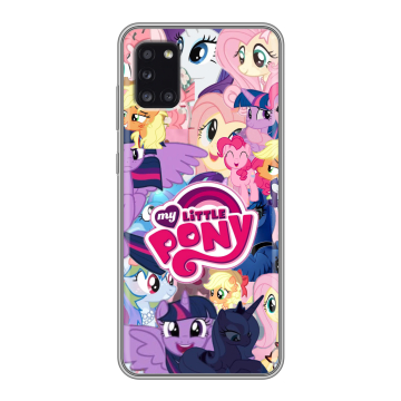 Силиконовый чехол на Samsung Galaxy A31 с принтом My little pony Дружба чудо Силиконовый чехол на Samsung Galaxy A31 с принтом My little pony Дружба чудо