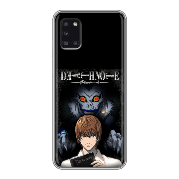 Силиконовый чехол на Samsung Galaxy A31 с принтом Death note Тетрадь смерти Силиконовый чехол на Samsung Galaxy A31 с принтом Death note Тетрадь смерти