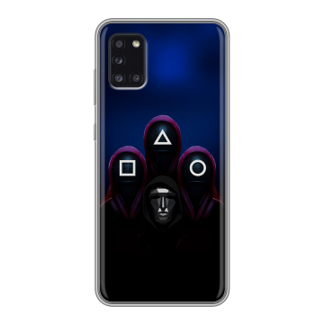 Силиконовый чехол на Samsung Galaxy A31 с принтом Игра Кальмара Силиконовый чехол на Samsung Galaxy A31 с принтом Игра Кальмара