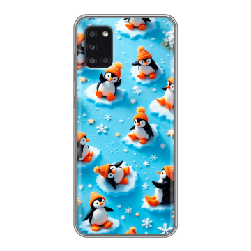 Силиконовый чехол на Samsung Galaxy A31 с принтом Новый год Силиконовый чехол на Samsung Galaxy A31 с принтом Новый год
