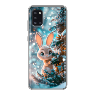 Силиконовый чехол на Samsung Galaxy A31 с принтом Новый год Силиконовый чехол на Samsung Galaxy A31 с принтом Новый год