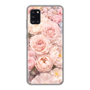 Силиконовый чехол на Samsung Galaxy A31 с принтом женский