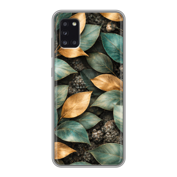 Силиконовый чехол на Samsung Galaxy A31 с принтом женский
