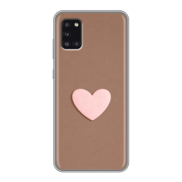 Силиконовый чехол на Samsung Galaxy A31 с принтом женский