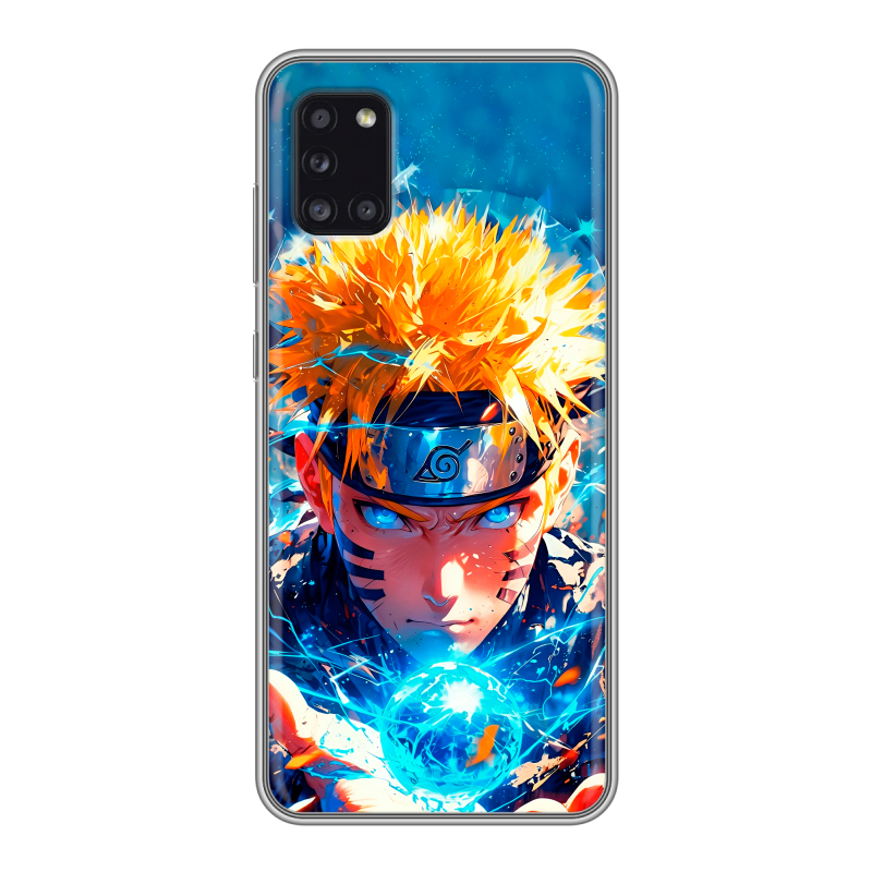 Силиконовый противоударный чехол на Samsung Galaxy A31 с принтом Аниме Наруто Naruto Силиконовый противоударный чехол на Samsung Galaxy A31 с принтом Аниме Наруто Naruto