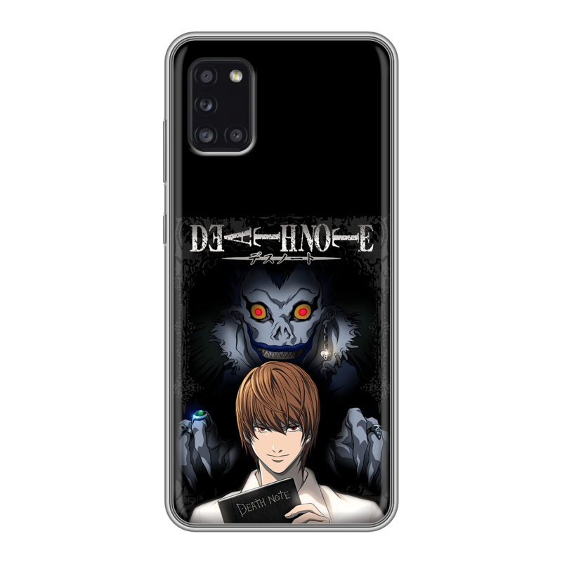 Силиконовый чехол на Samsung Galaxy A31 с принтом Death note Тетрадь смерти Силиконовый чехол на Samsung Galaxy A31 с принтом Death note Тетрадь смерти