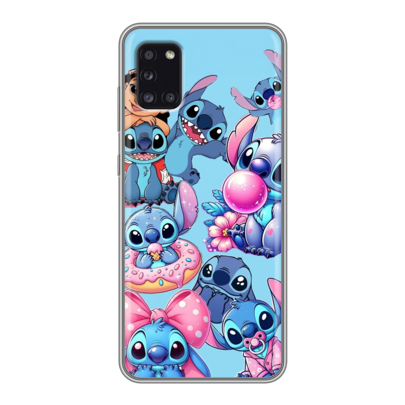 Силиконовый чехол на Samsung Galaxy A31 с принтом Лило и Стич Силиконовый чехол на Samsung Galaxy A31 с принтом Лило и Стич
