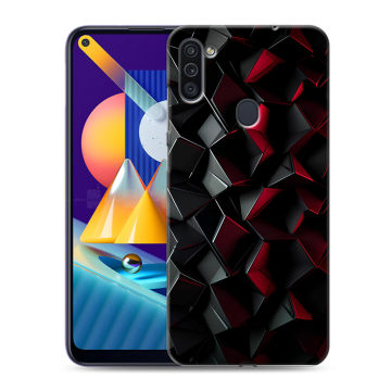 Силиконовый чехол на Samsung Galaxy M11 с принтом Абстракция Силиконовый чехол на Samsung Galaxy M11 с принтом Абстракция