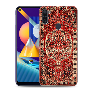 Силиконовый чехол на Samsung Galaxy M11 с принтом Ковер Силиконовый чехол на Samsung Galaxy M11 с принтом Ковер
