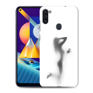Силиконовый чехол на Samsung Galaxy M11 с принтом Силуэт Силиконовый чехол на Samsung Galaxy M11 с принтом Силуэт