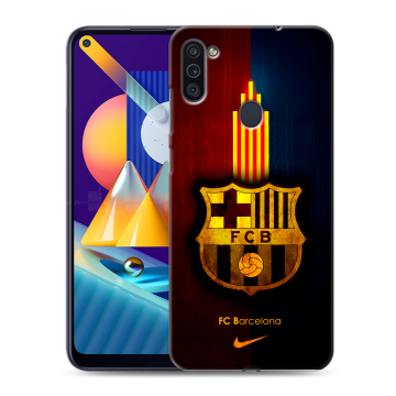 Силиконовый чехол на Samsung Galaxy M11 с принтом Барселона Barcelona Силиконовый чехол на Samsung Galaxy M11 с принтом Барселона Barcelona