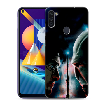 Силиконовый чехол на Samsung Galaxy M11 с принтом Гарри Поттер Harry Potter Силиконовый чехол на Samsung Galaxy M11 с принтом Гарри Поттер Harry Potter