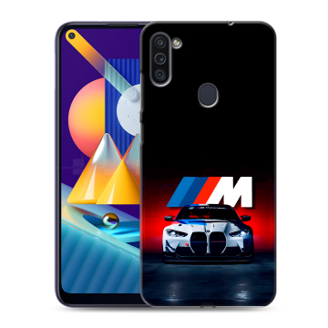 Силиконовый чехол на Samsung Galaxy M11 с принтом БМВ BMW Силиконовый чехол на Samsung Galaxy M11 с принтом БМВ BMW
