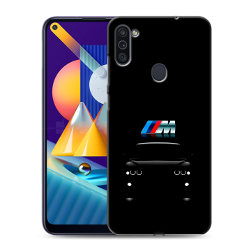 Силиконовый чехол на Samsung Galaxy M11 с принтом БМВ BMW Силиконовый чехол на Samsung Galaxy M11 с принтом БМВ BMW