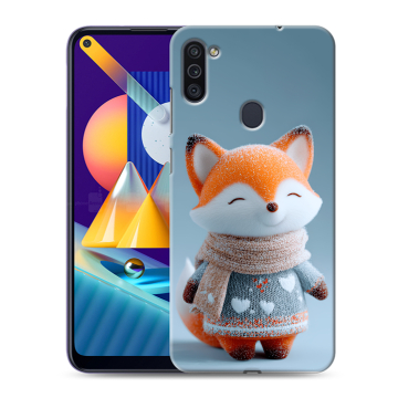 Силиконовый чехол на Samsung Galaxy M11 с принтом Лиса Силиконовый чехол на Samsung Galaxy M11 с принтом Лиса