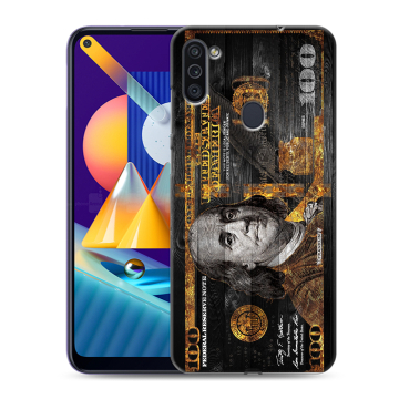Силиконовый чехол на Samsung Galaxy M11 с принтом Доллар деньги Силиконовый чехол на Samsung Galaxy M11 с принтом Доллар деньги