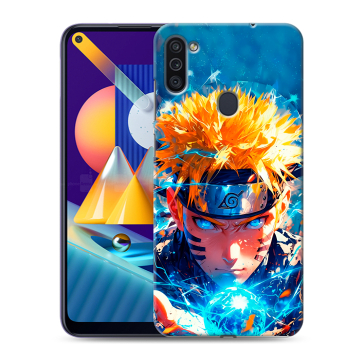 Силиконовый чехол на Samsung Galaxy M11 с принтом Аниме Наруто Naruto Силиконовый чехол на Samsung Galaxy M11 с принтом Аниме Наруто Naruto