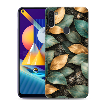 Силиконовый чехол на Samsung Galaxy M11 с принтом женский Силиконовый чехол на Samsung Galaxy M11 с принтом женский