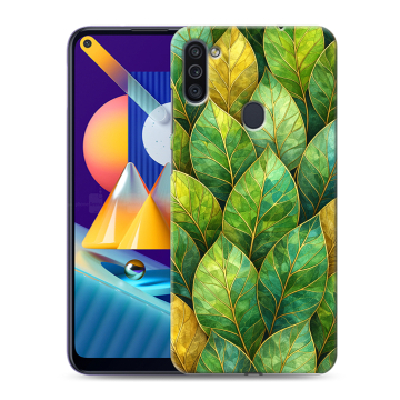 Силиконовый чехол на Samsung Galaxy M11 с принтом женский Силиконовый чехол на Samsung Galaxy M11 с принтом женский