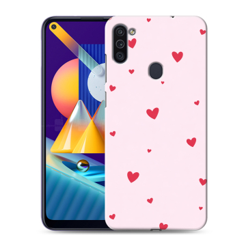 Силиконовый чехол на Samsung Galaxy M11 с принтом для девочек Силиконовый чехол на Samsung Galaxy M11 с принтом для девочек